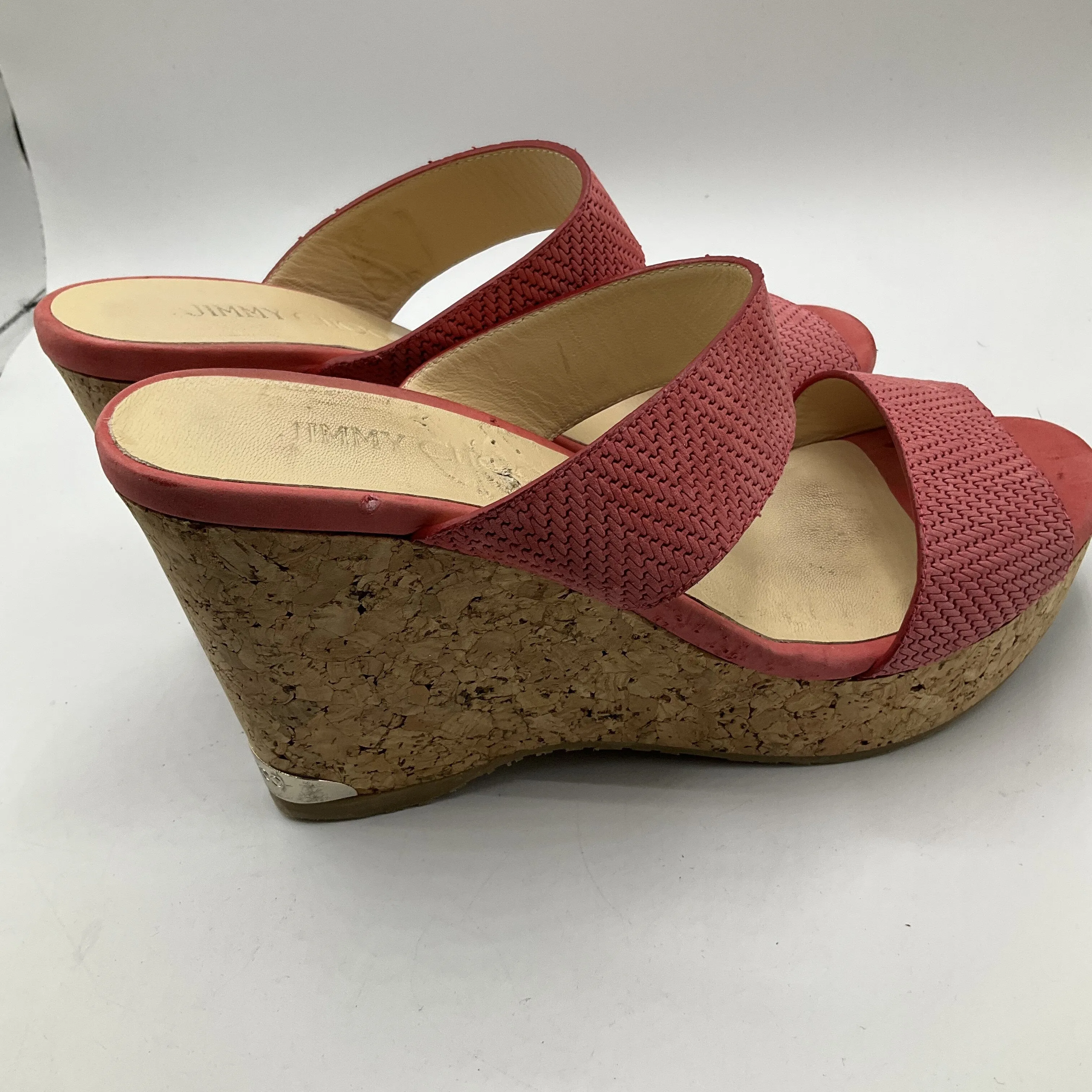 Sandals Heels Wedge By Jimmy Choo  Size: 7