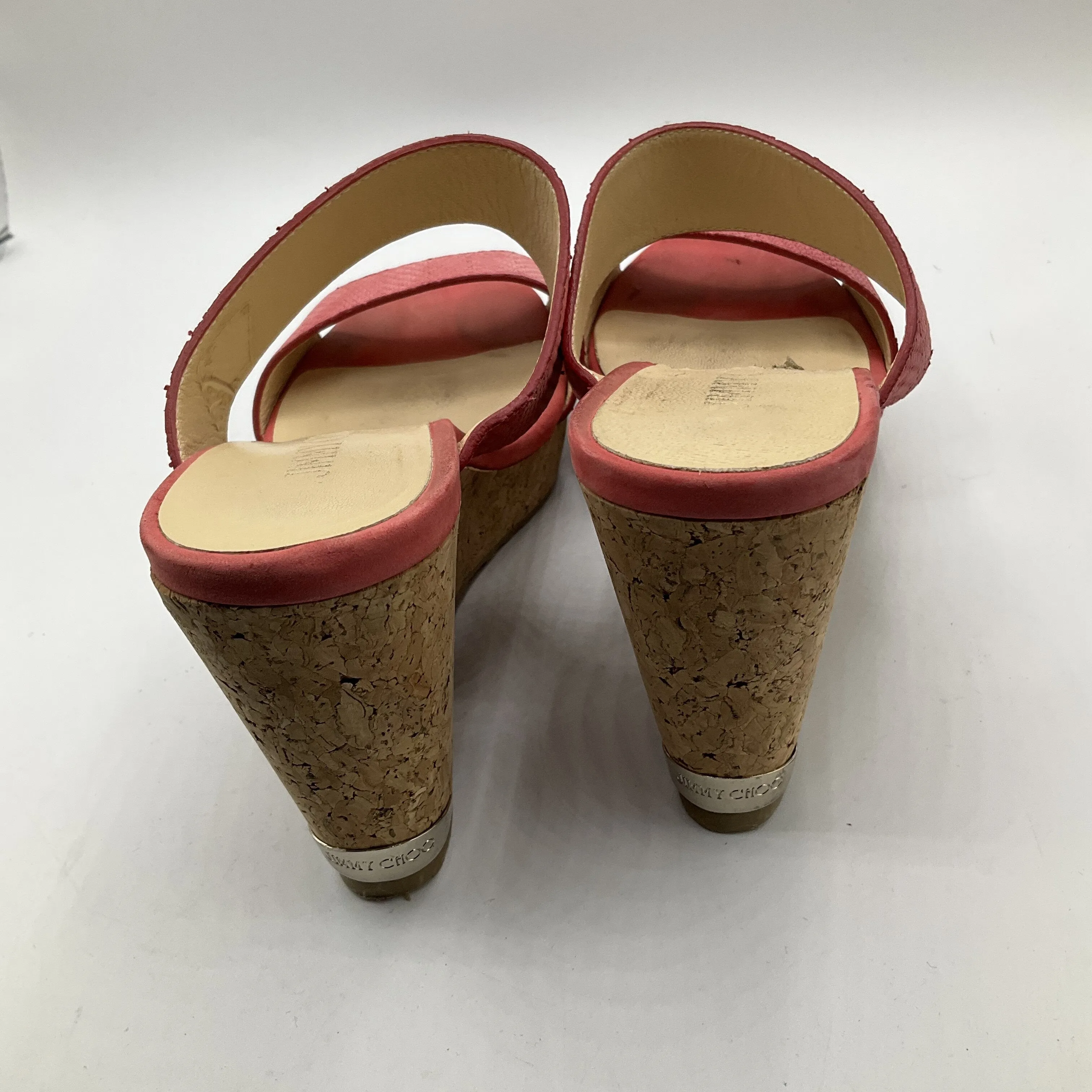 Sandals Heels Wedge By Jimmy Choo  Size: 7