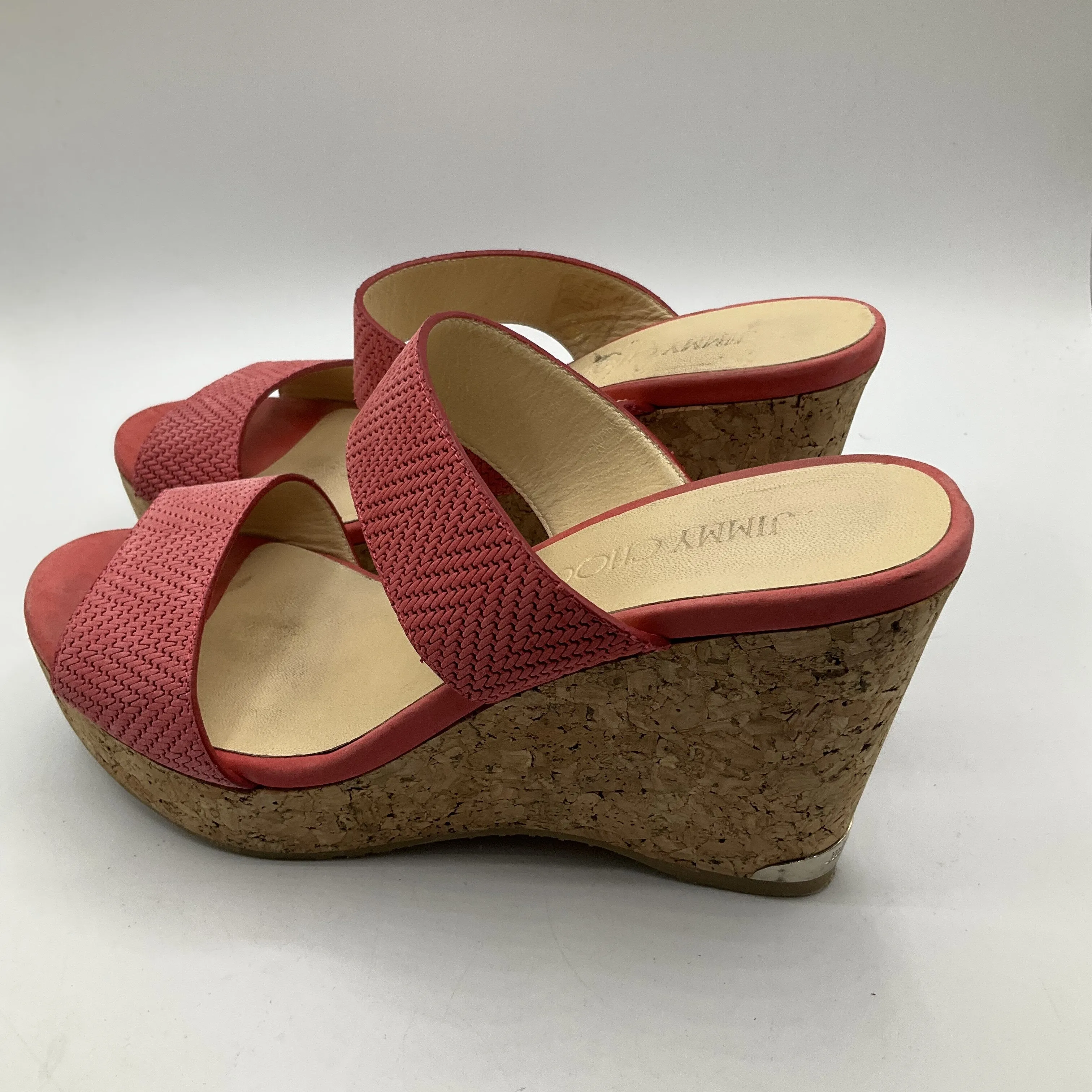 Sandals Heels Wedge By Jimmy Choo  Size: 7