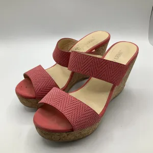 Sandals Heels Wedge By Jimmy Choo  Size: 7