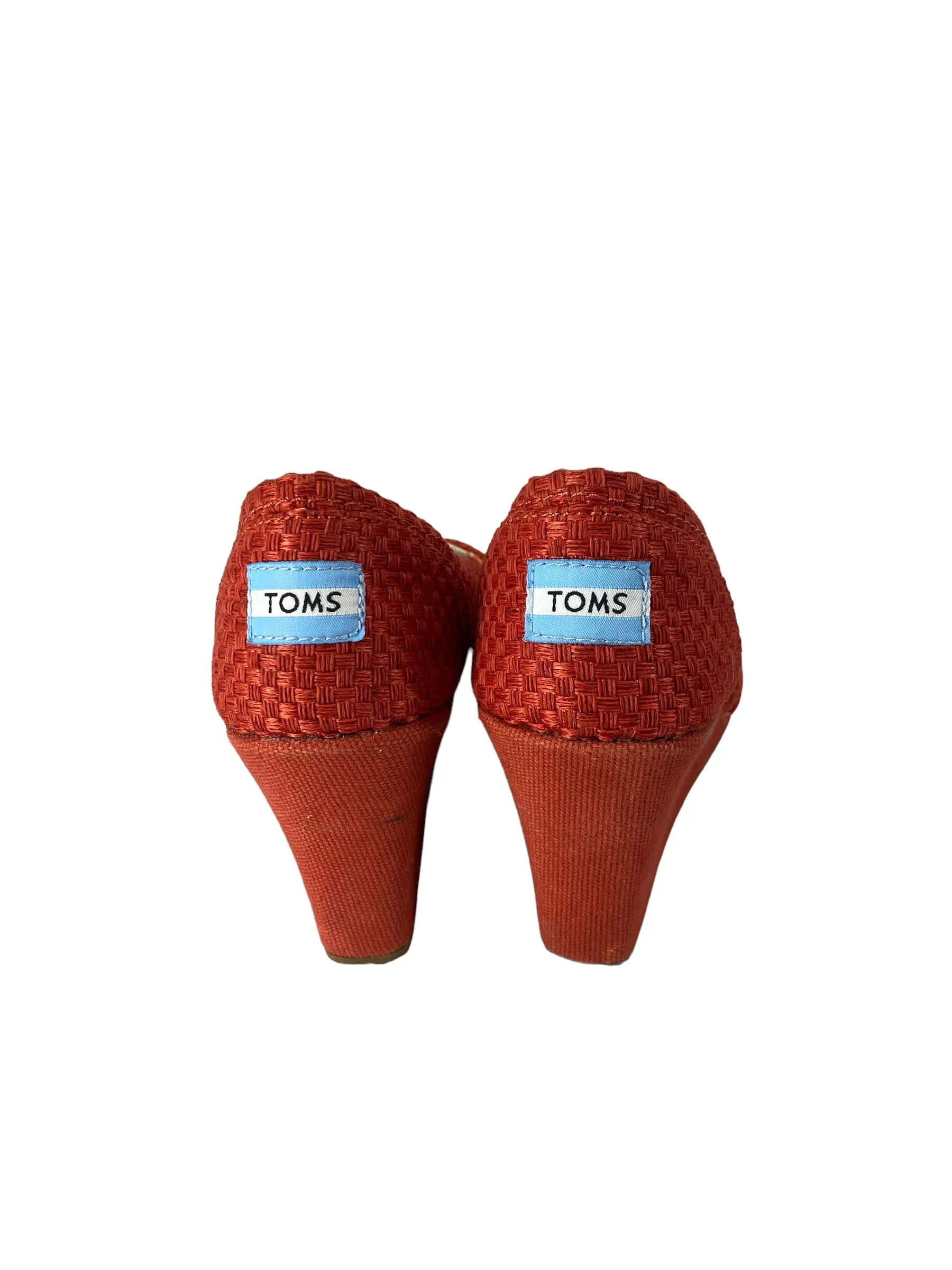 Sandals Heels Wedge By Toms  Size: 9.5
