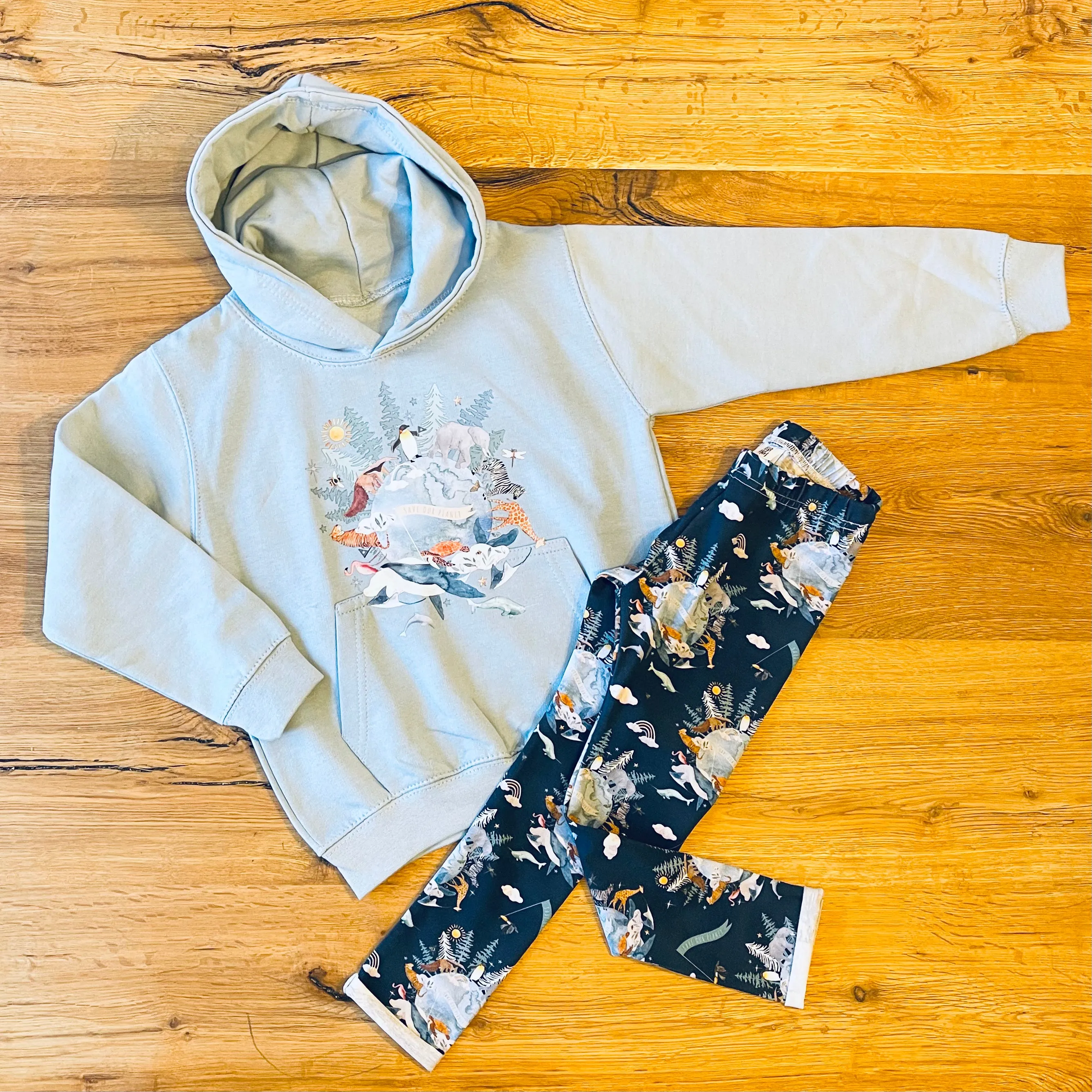 Save Our Planet Hoodie - Blue