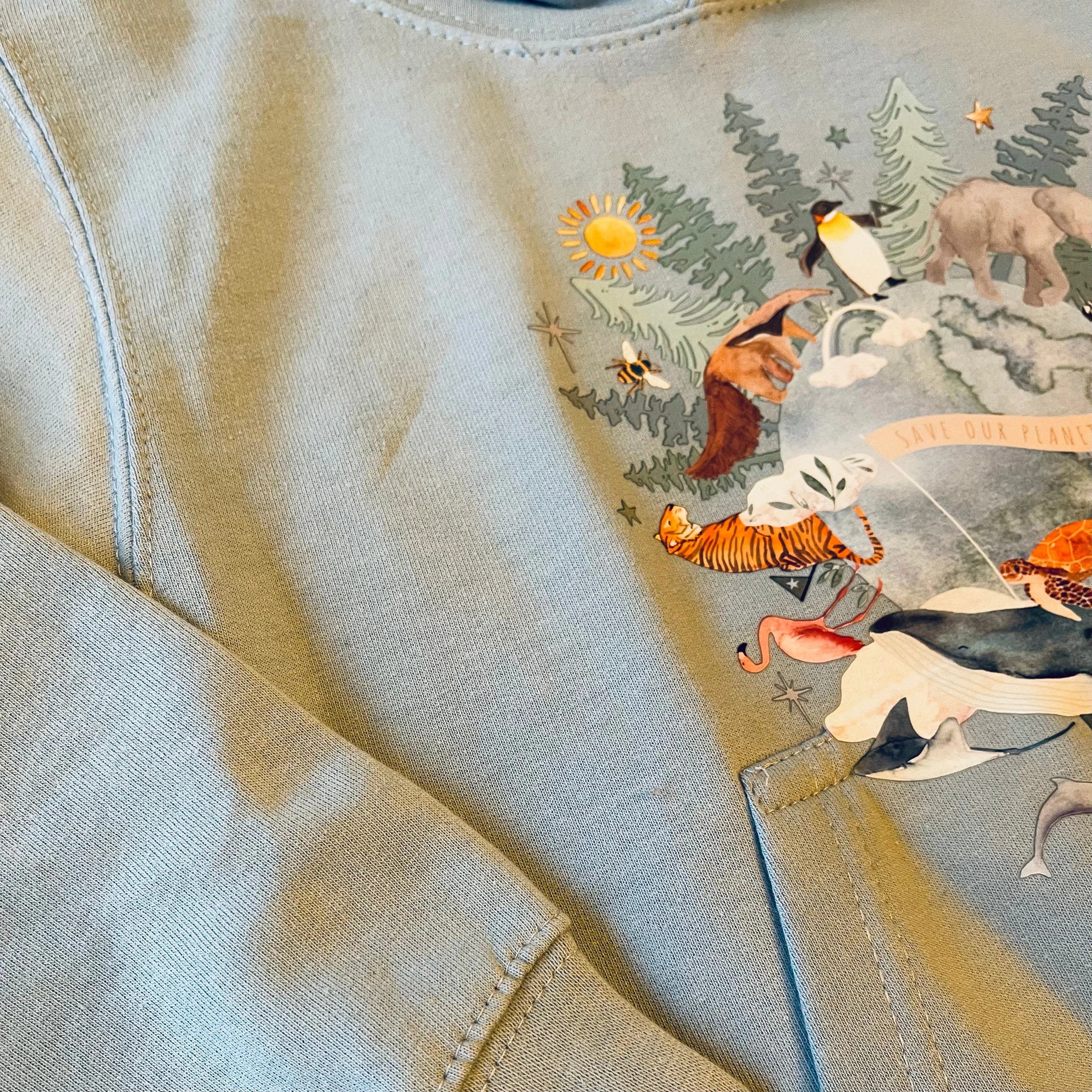 Save Our Planet Hoodie - Blue