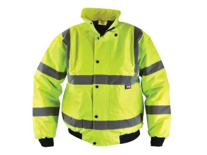 Scan Hi-Vis Bomber Jacket Yellow - XXXL (56in)