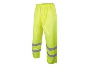 Scan Hi-Vis Motorway Trouser Yellow - XL (44in)