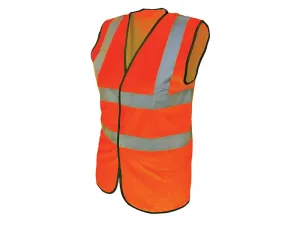 Scan Hi-Vis Orange Waistcoat - M (41In)
