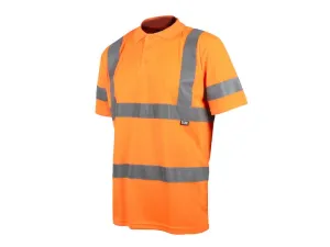 Scan Hi-Vis Polo Shirt Orange - XXL (50in)