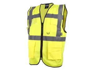 Scan Hi-Vis Utility Yellow Waistcoat - XL (48in)