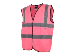 Scan Hi-Vis Waistcoat Pink - L (44in)