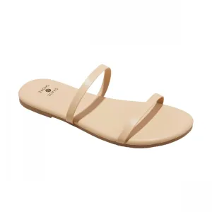Shade & Shore Womens Indi Slide Sandals 89255338 Tan Brown 11M