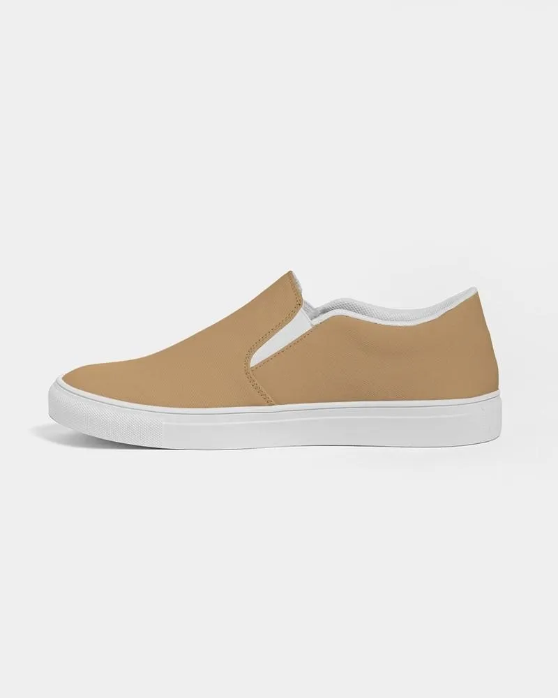 Shaded Pastel Orange Slip-On Canvas Sneakers | Men's | C0M30Y60K30