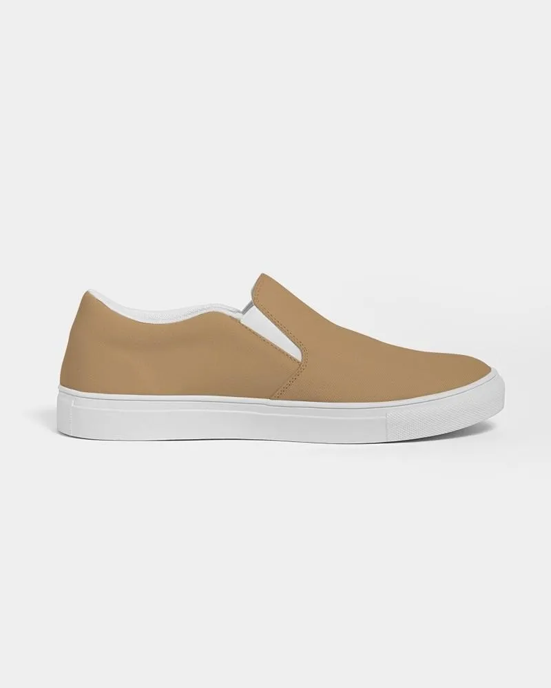 Shaded Pastel Orange Slip-On Canvas Sneakers | Men's | C0M30Y60K30