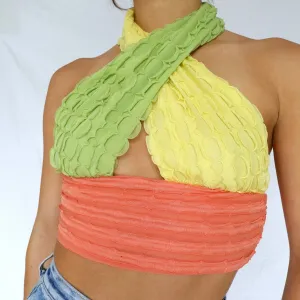Sherri Multicolor Halter