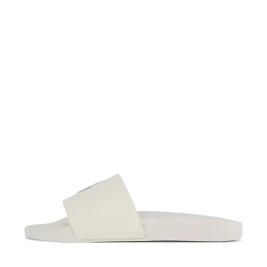 Signature Pony Slide Deckwash White / Navy PP