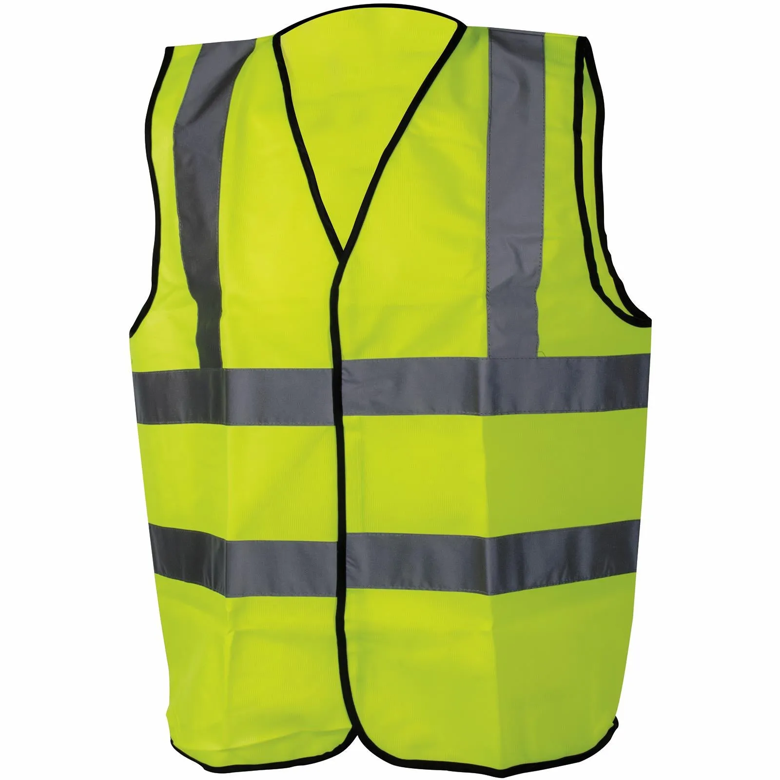 Silverline Hi-Vis Waistcoat Class 2 Size L 108-116cm (42-46")