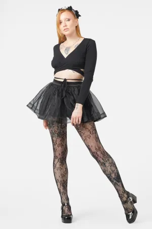 Slumber Party Wrap Top