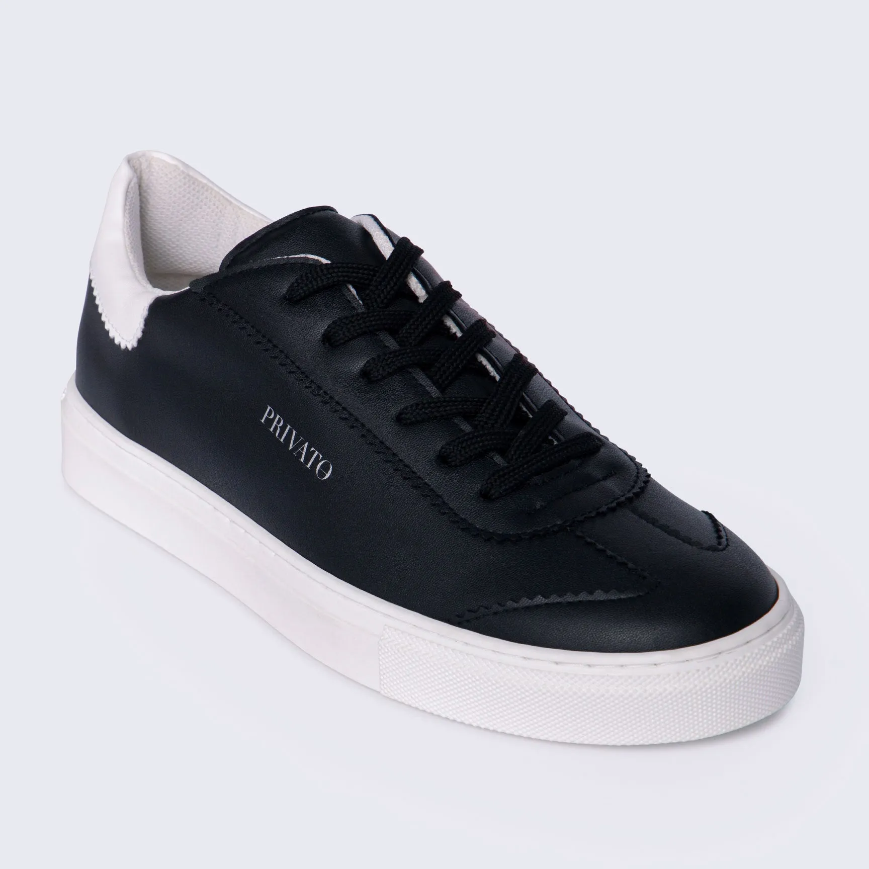 Sneakers uomo Kevin nere, vegane ecologiche