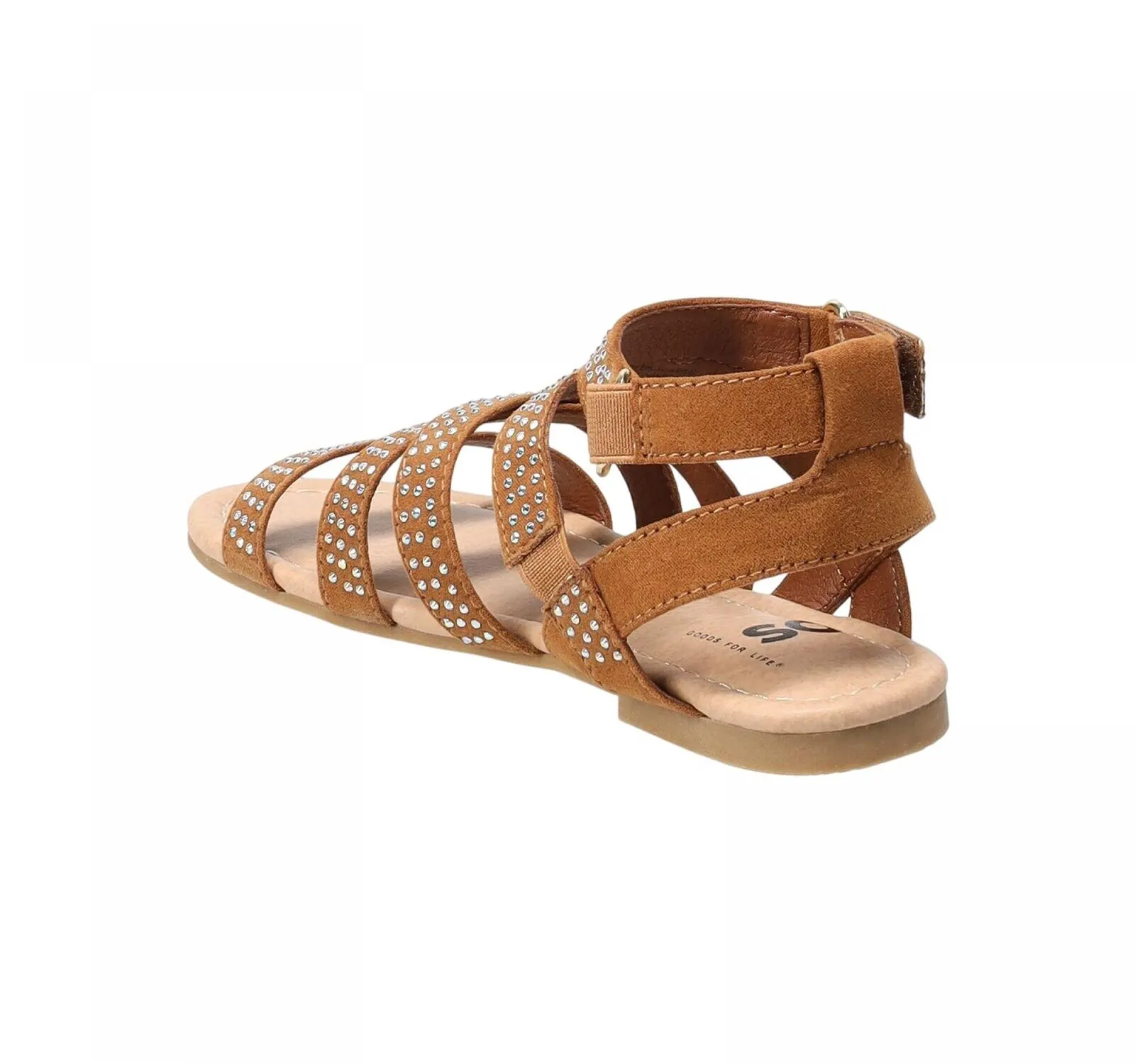 So Cecilaa Girls Gladiator Sandals CECILAACOGNAC Brown 1M
