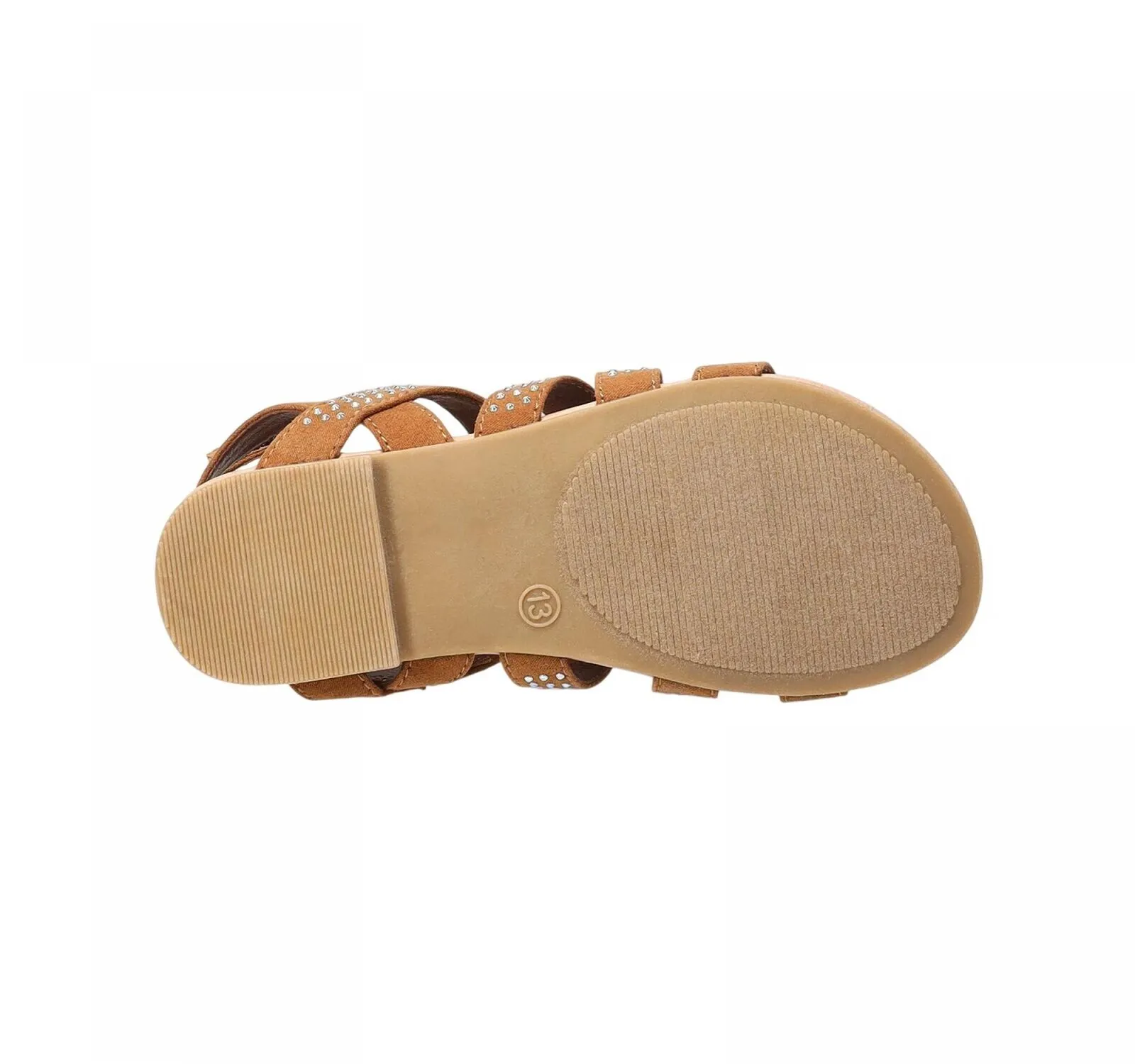 So Cecilaa Girls Gladiator Sandals CECILAACOGNAC Brown 1M