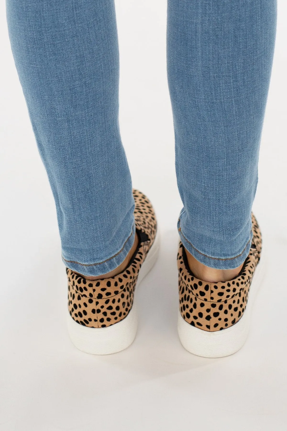 Soda Hike Slip On Sneakers- Leopard