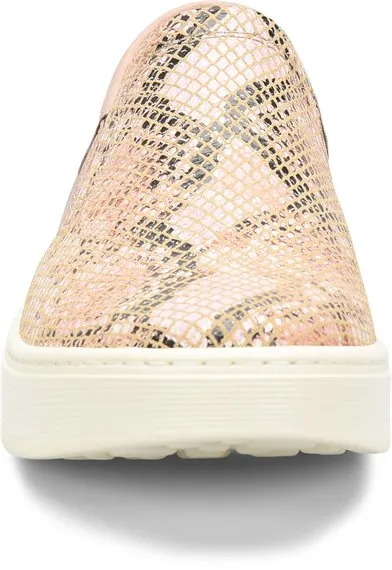 Somers blush snake slip-on sneakers