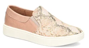 Somers blush snake slip-on sneakers