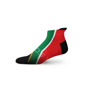 South Africa Flag Tab Socks