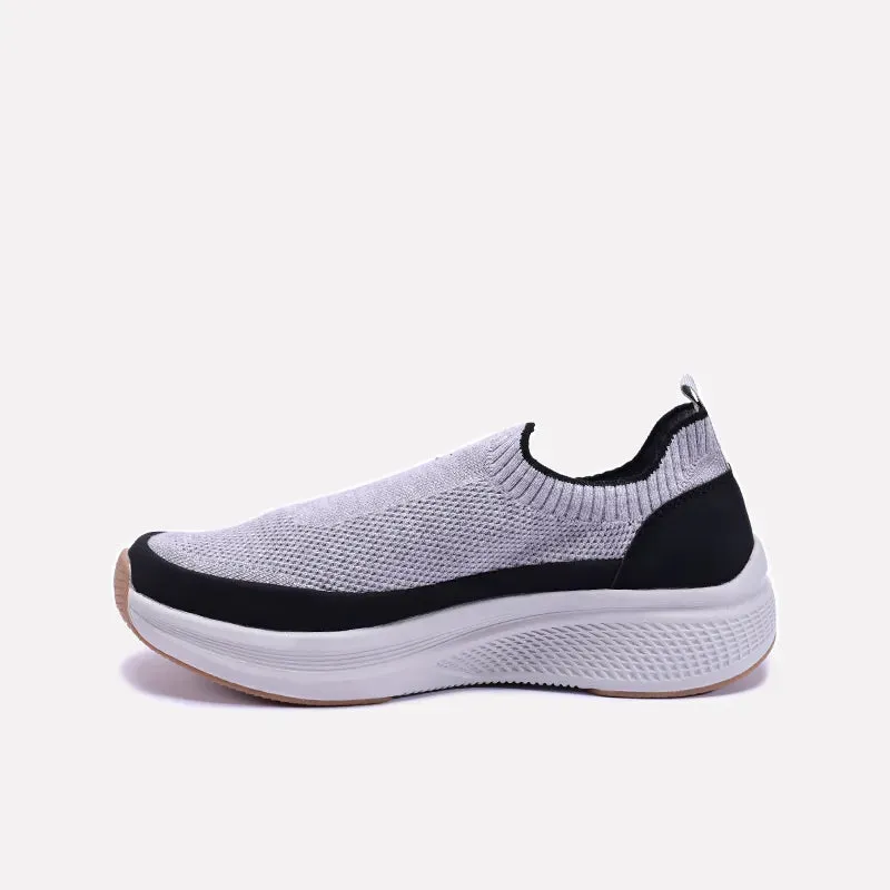 Sprint Gray Slip On Sneakers 0120506
