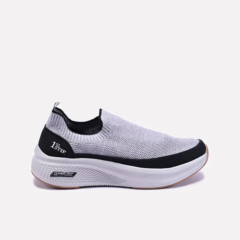 Sprint Gray Slip On Sneakers 0120506