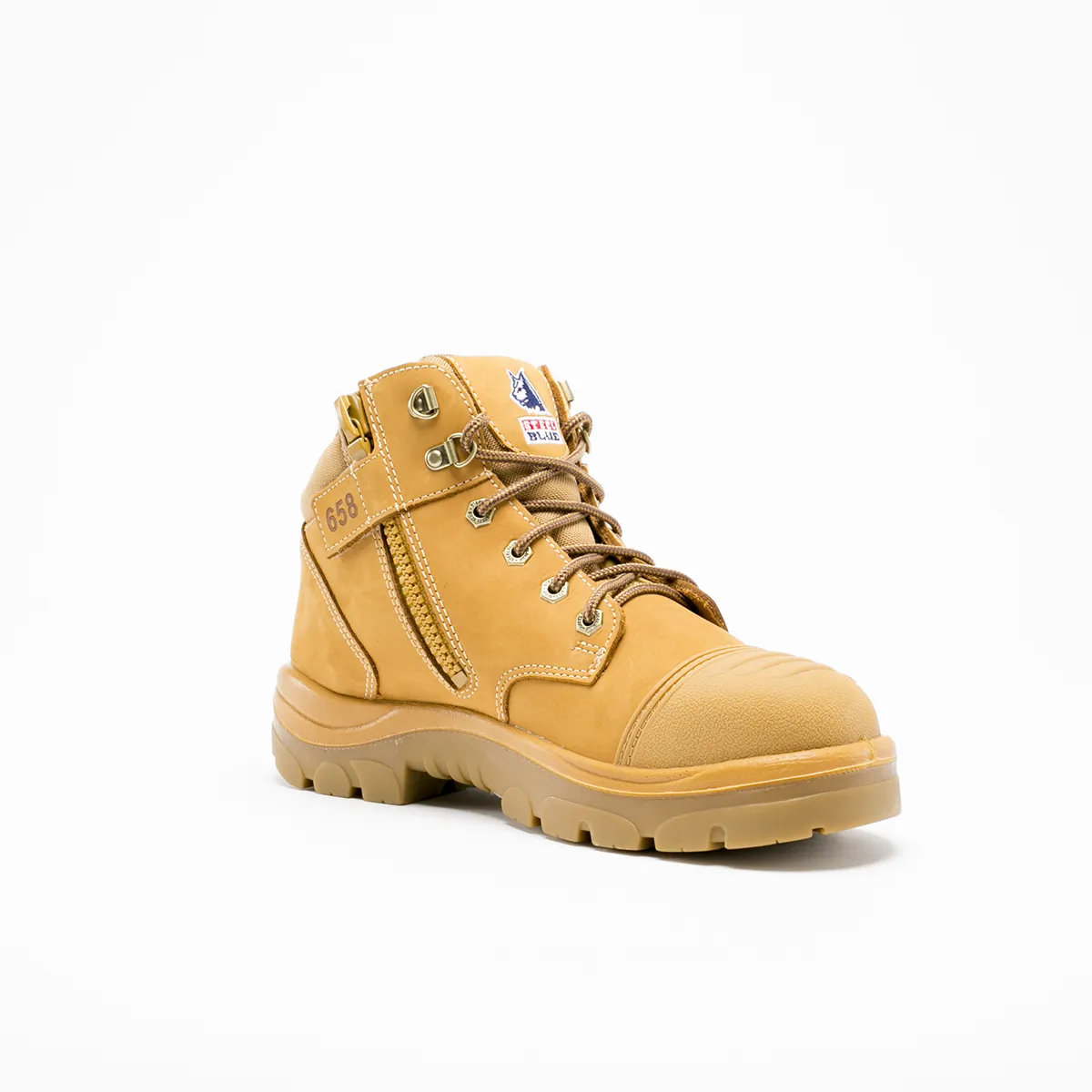Steel Blue - 312658 Parkes Zip (Wheat)