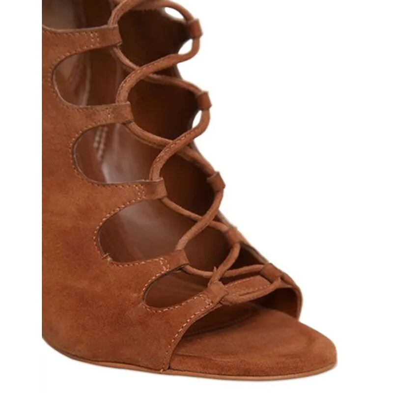 Stylish Gladiator High Heels Shoes