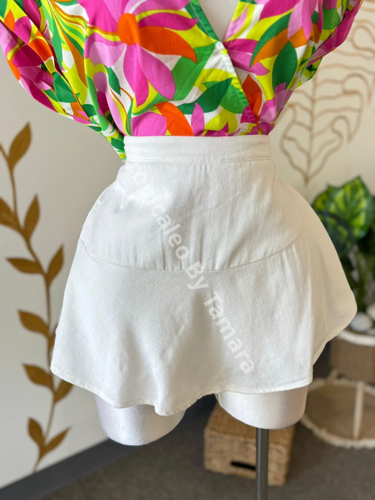 Summer Bloom Wrap Top
