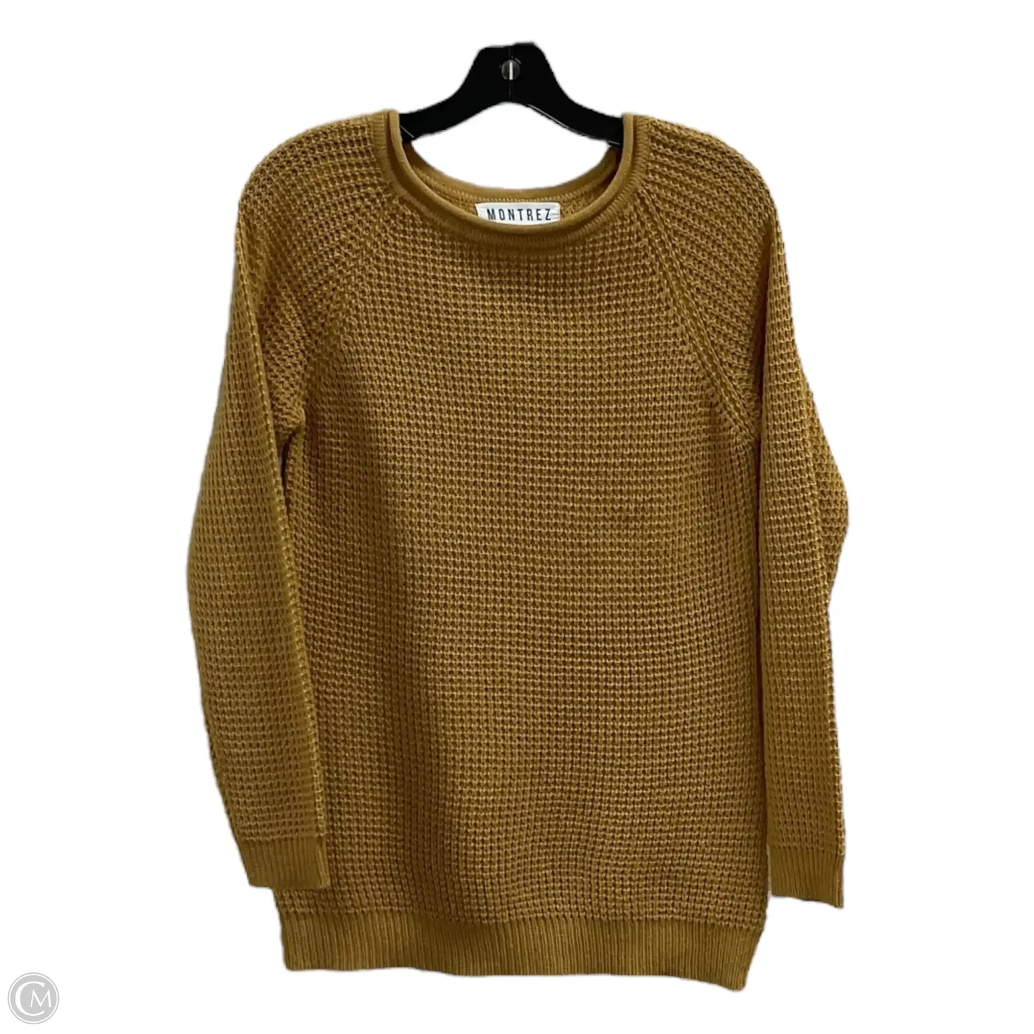 Sweater By Clothes Mentor In Yellow, Size: M