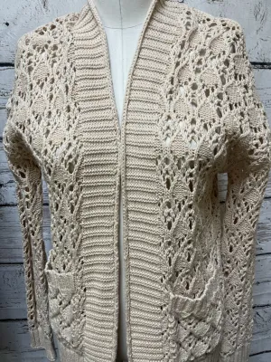 Sweater Cardigan By Hem & Thread  Size: S