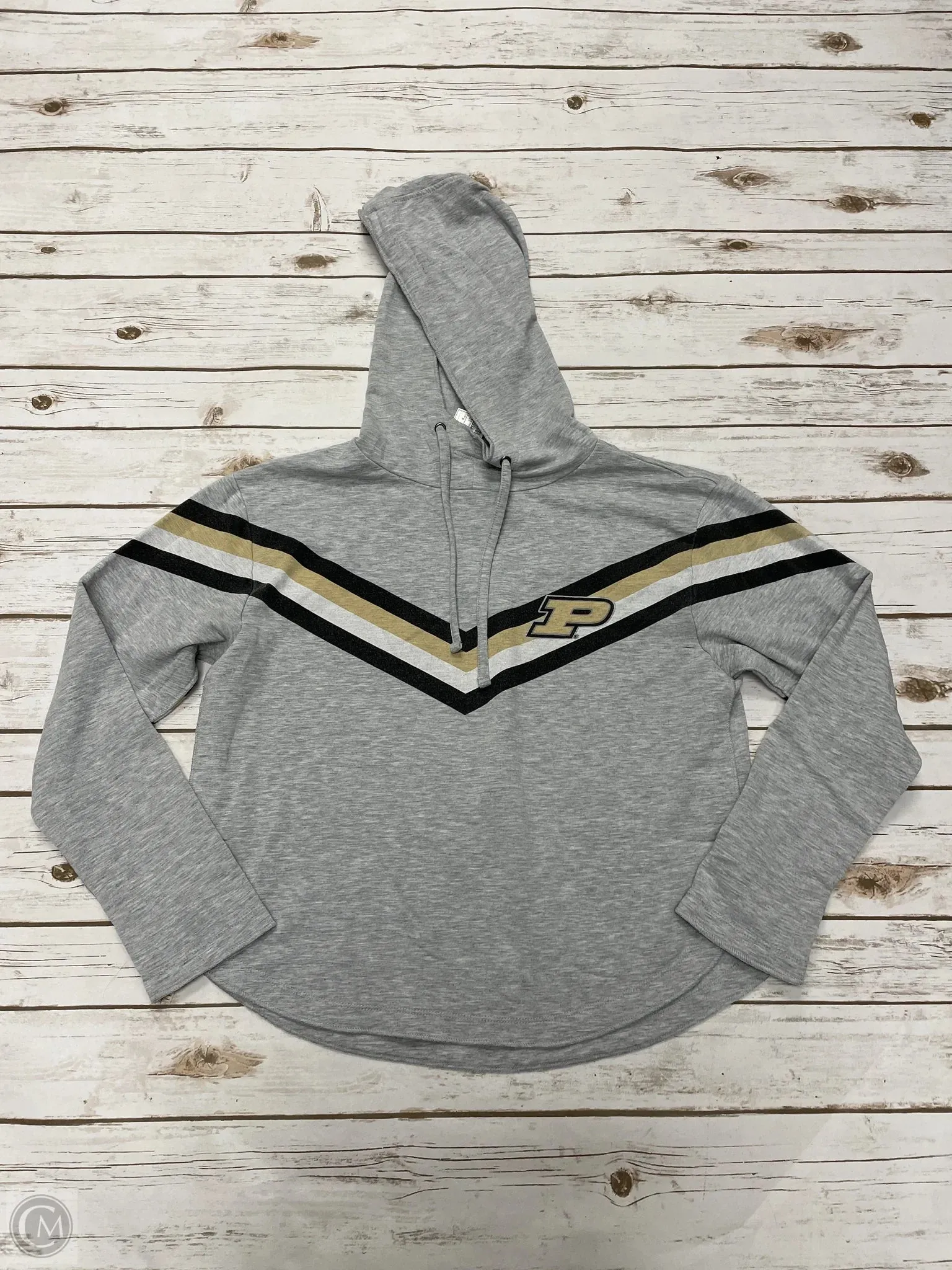 Sweatshirt Hoodie By Concepts In Grey, Size: S