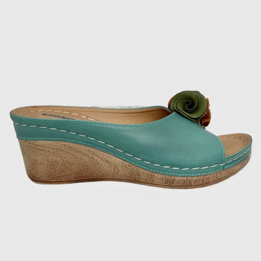 SYDNEY Slip-On Wedge Women's Sandals