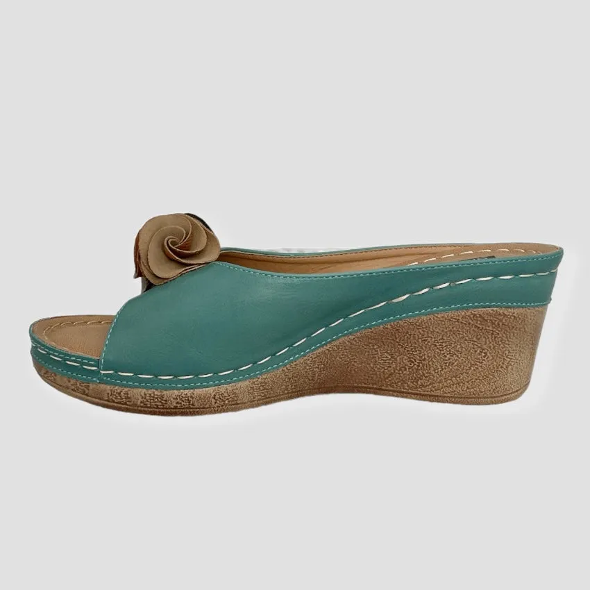 SYDNEY Slip-On Wedge Women's Sandals