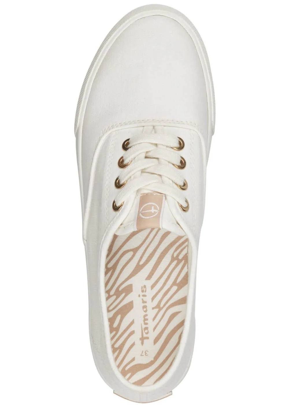 Tamaris Faja Sneakers White Gold