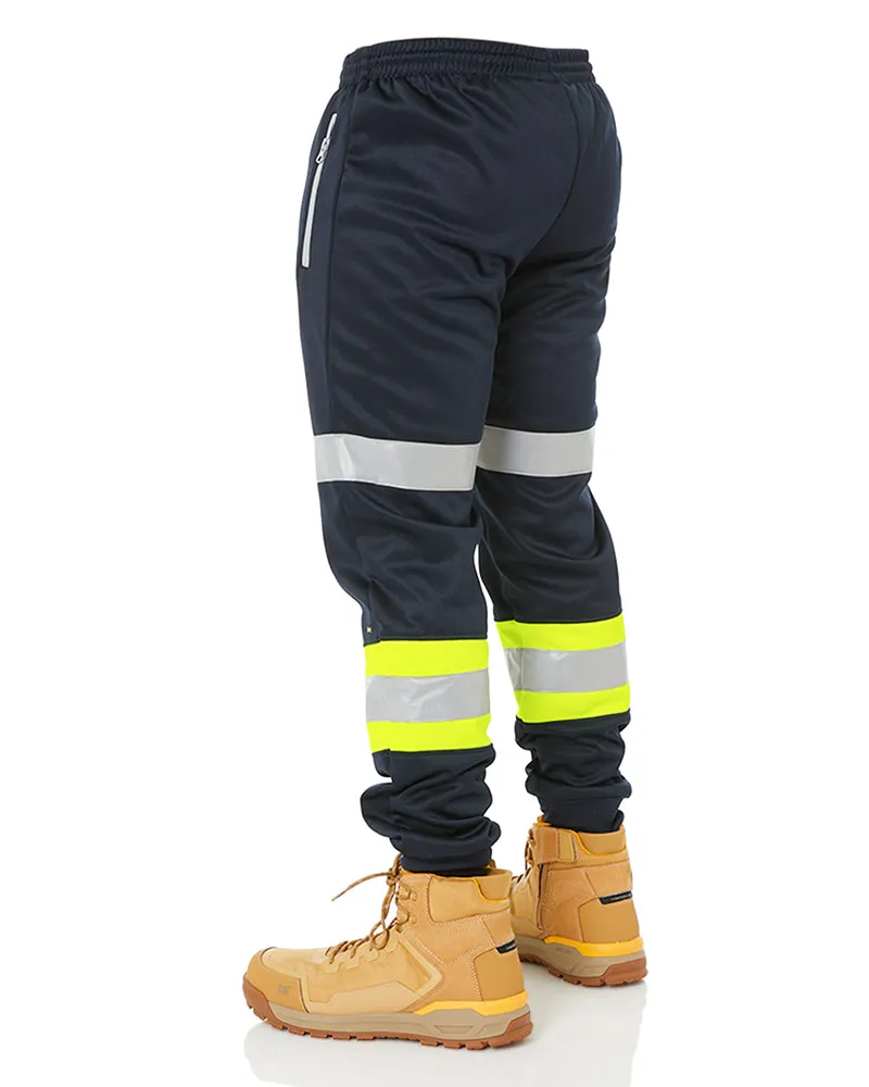 Taped Biomotion Track Pants - Yellow/Navy