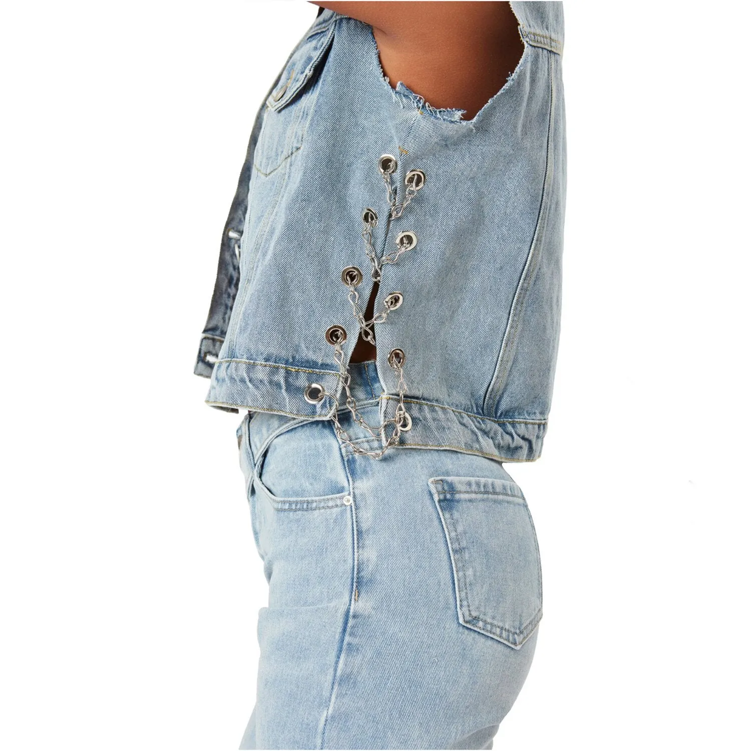 The Kript Halen Denim Vest