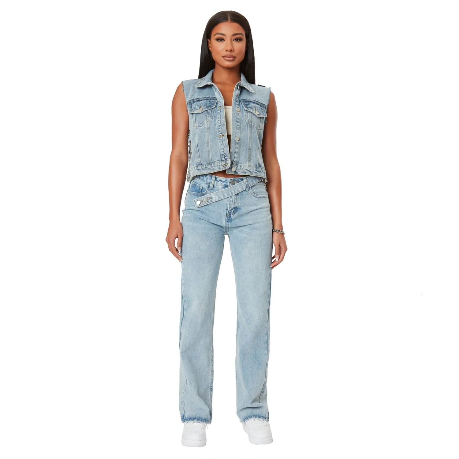 The Kript Halen Denim Vest