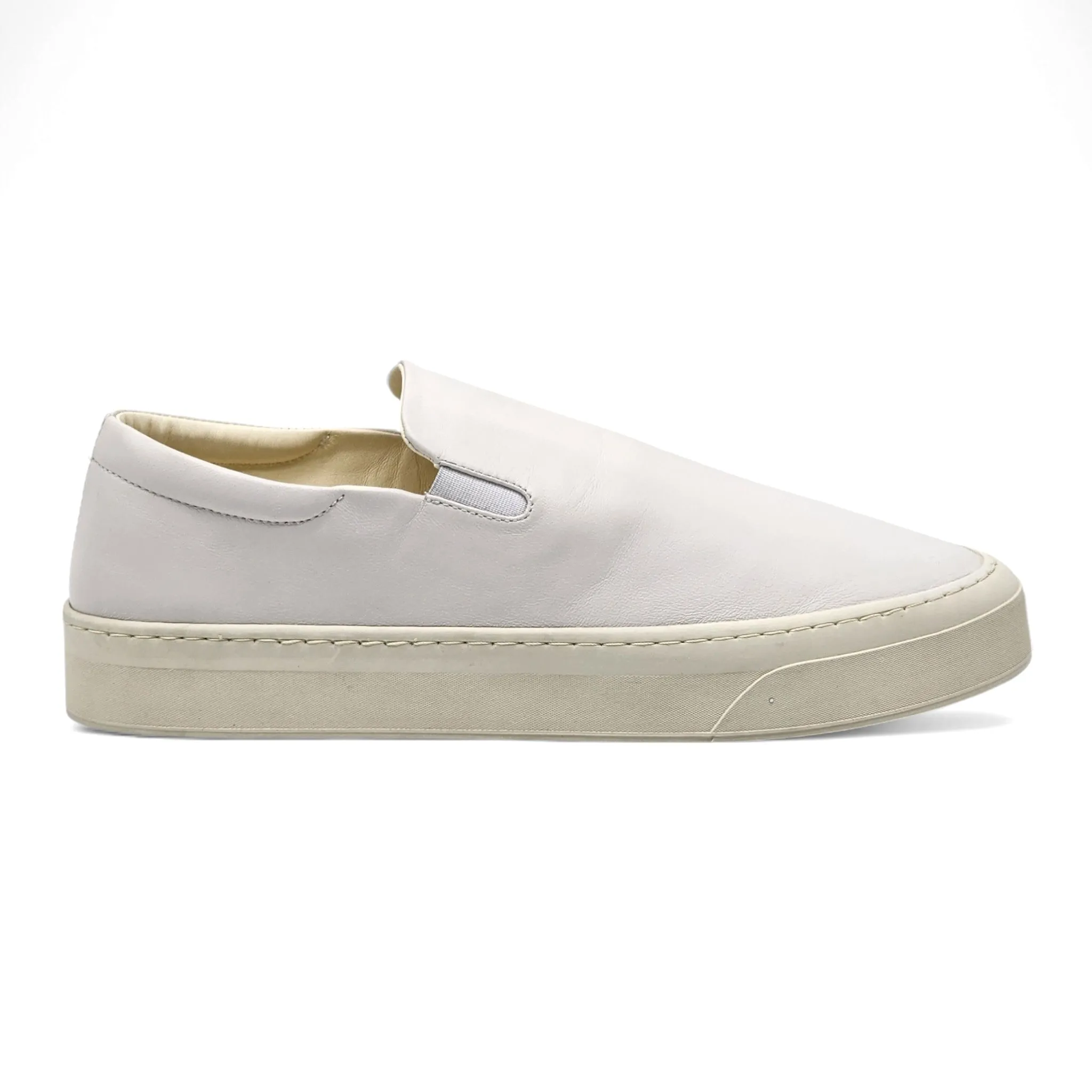 The Row Dean Slip-On Sneakers - Leather - White 43