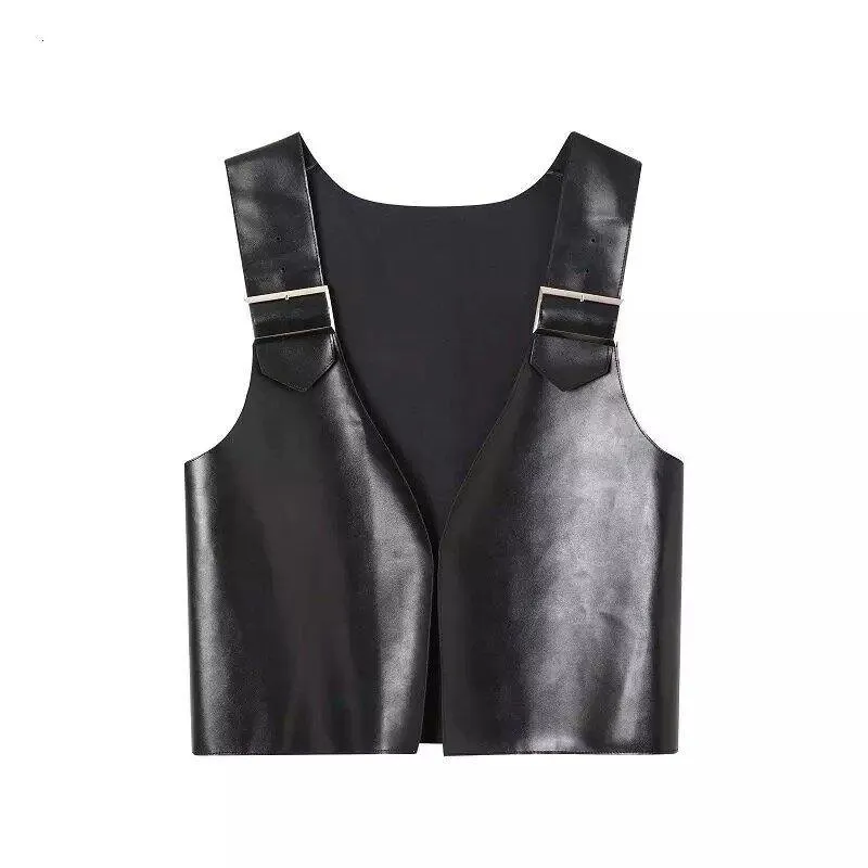 The  Vegan Leather Vest
