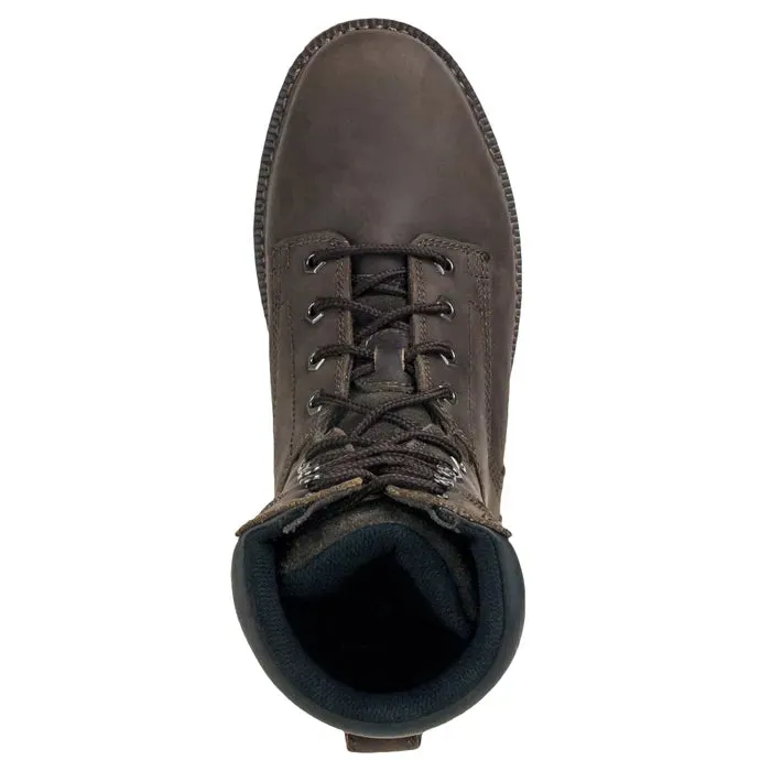 Thorogood Men’s V- Series 8" Brown Oiled Nubuck Leather Steel Toe Lace Up Work Boots 804-4279