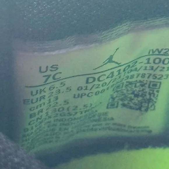 Toddler Jordan 4 Patent Retro SE DIY Sneakers