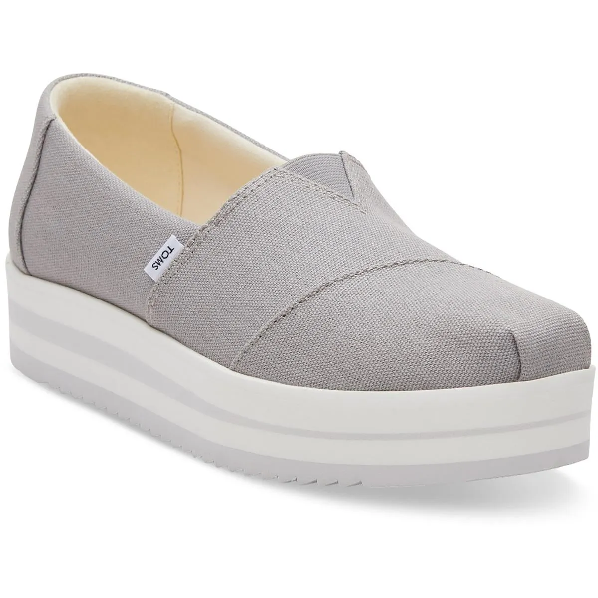 Toms Womens Alp Midform Slip On Heel Slip-On Sneakers