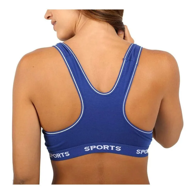 Top Deportivo Algodon Copa B C, Pack 6 Pzas, 6 Dif Color8911