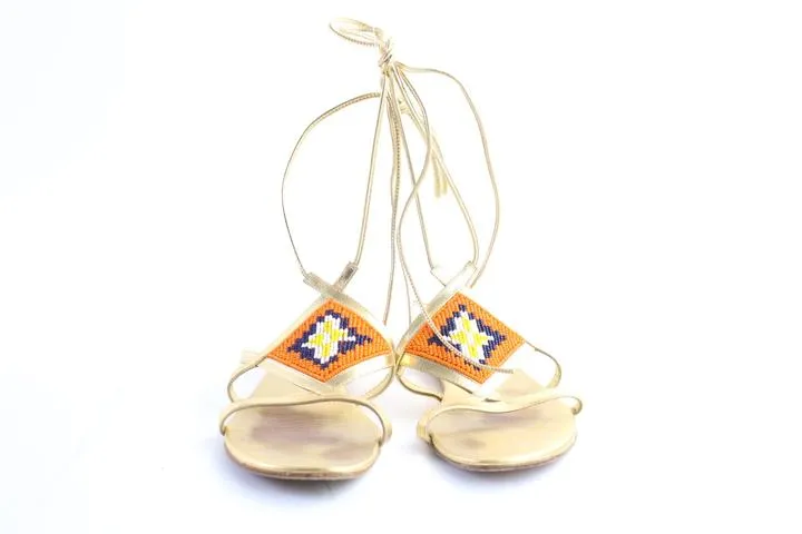 Tory Burch Gladiator Logo Sandals 44MR0515