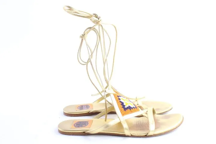 Tory Burch Gladiator Logo Sandals 44MR0515