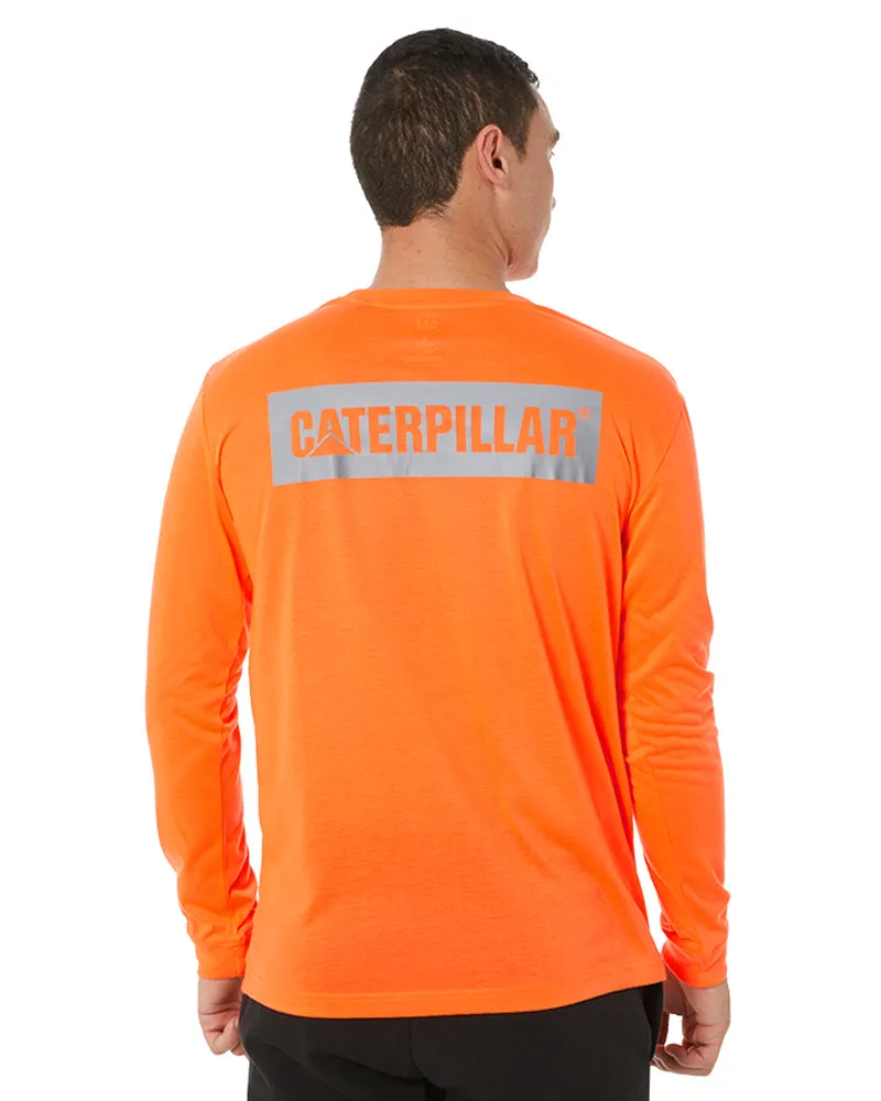 Triton Hi Vis LS Tee - Orange
